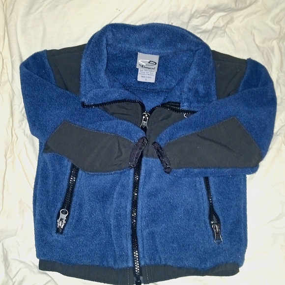 Columbia,Carter's, Champion -UNISEX-EUC-ZIP DOWN BLACK,BROWN,BLUE SWEATSHIRTS - Picture 2 of 14
